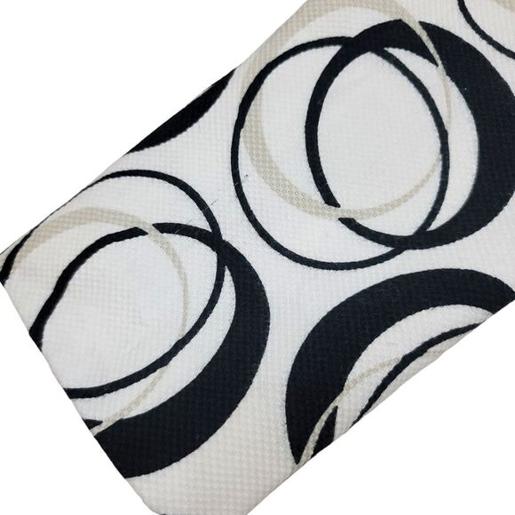 Sandro Sportswear Geometric Tie Belt Blazer Jacket in Black/White Size Small - Picture 6 of 9